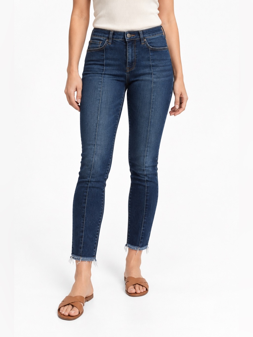 Womens Gap 1969 True Skinny Ankle Jeans with Front Seam. Size 29